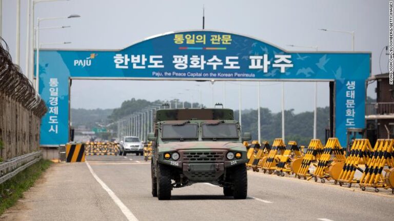 Persona no identificada cruzó la fuertemente militarizada frontera de Corea del Sur a Corea del Norte
