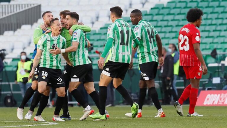 El Betis de Pellegrini se quedó con el clásico ante el Sevilla y avanzó a cuartos de final de la Copa del Rey