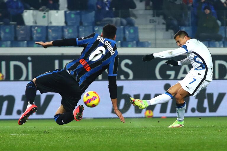 Serie A: Alexis y Vidal dijeron presente en empate sin goles del Inter ante Atalanta