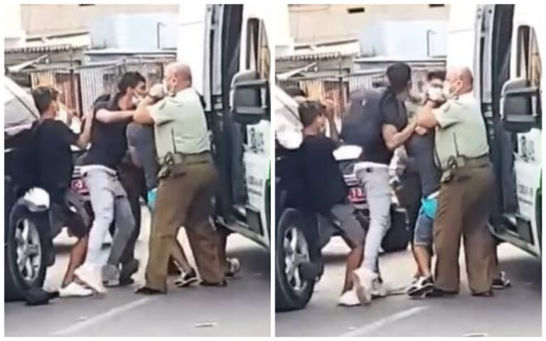 Denuncian otra agresión a Carabineros durante procedimiento en Arica: Funcionario resultó con fractura nasal