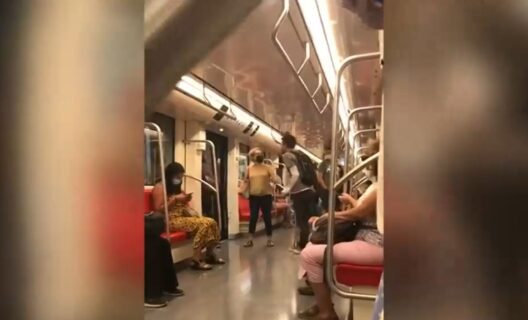 Mujer fue agredida por sujeto que se negó a utilizar mascarilla en el Metro