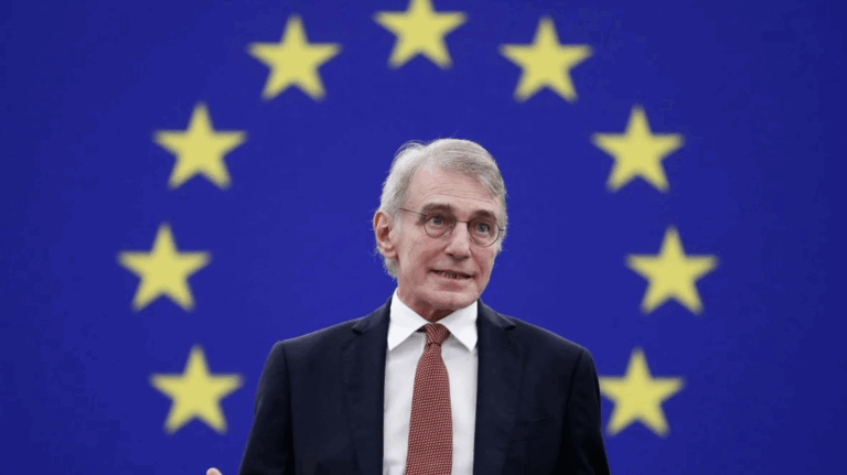 David Sassoli, presidente del Parlamento Europeo, murió en Italia a los 65 años