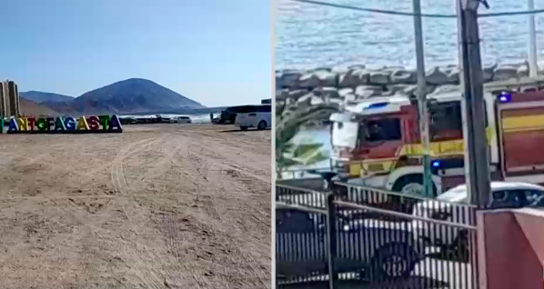 Alerta preventiva: Evacúan playas de Antofagasta ante advertencia de Estado de Precaución de la Onemi