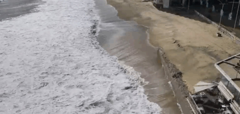 La Armada emitió una alerta de marejadas de Arica a Coquimbo