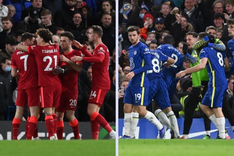 Chelsea y Liverpool protagonizaron un partidazo que dejó al City liderando la Premier por 10 puntos