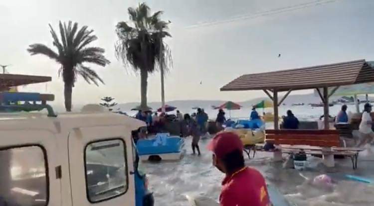 Perú: Oleaje anómalo afectó al litoral peruano a pesar que la Armada había descartado un tsunami en las costas del país