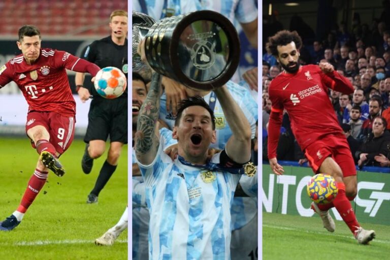 The Best: Lewandowski, Salah y Messi son los tres finalistas al premio de la FIFA