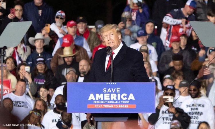 En un mitin electoral: Trump sugirió que perdonará a quienes asaltaron el Capitolio si vuelve a la presidencia en 2024