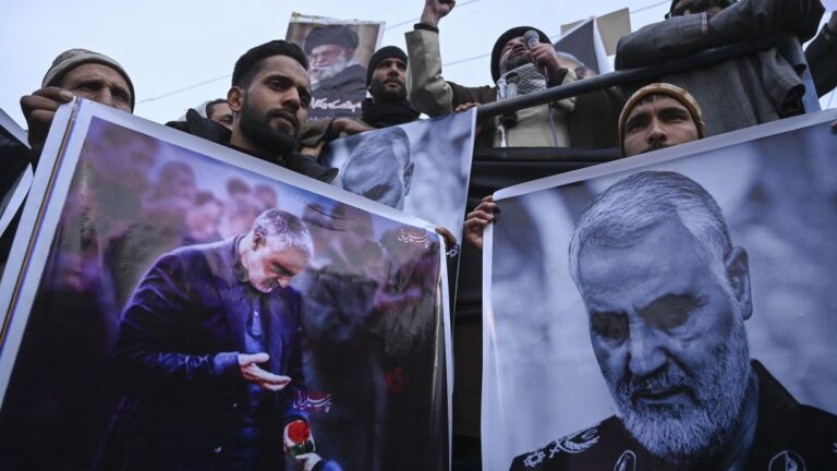 Irán pide la ley del talión para Trump por la muerte del general Soleimani