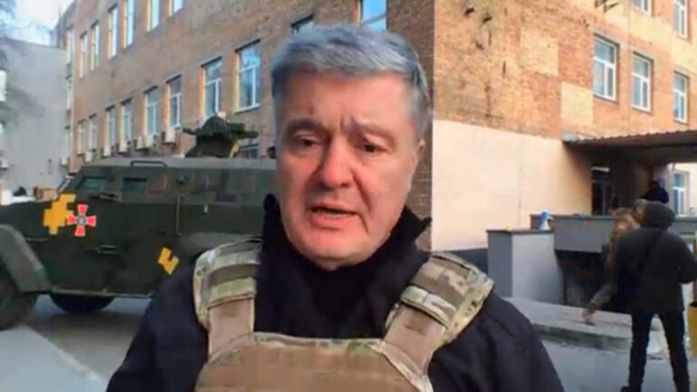 Expresidente ucraniano Petro Poroshenko: 