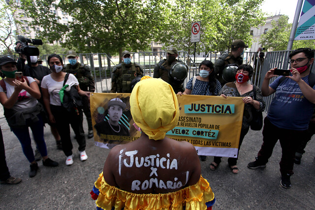 Decretan prisión preventiva para tres funcionarios del Ejército por el homicidio de Romario Veloz durante el estallido