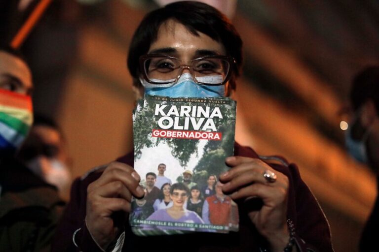 Mesa directiva de Comunes confirmó expulsión de Karina Oliva tras decisión del Tribunal Supremo del partido