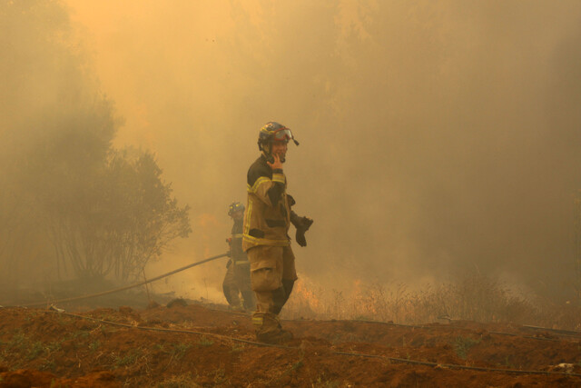 La Onemi reportó que hay 34 incendios forestales activos en el país