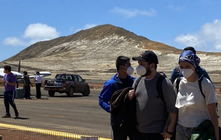 Gabriel Boric llegó a Juan Fernández para pasar sus vacaciones