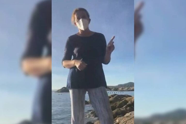 Alcalde de Puerto Montt anunció acciones legales en contra de mujer que amenazó con un arma a turista en playa Metri