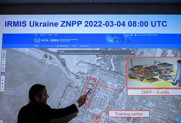 Ataque a la central nuclear de Zaporiyia: Autoridades afirman que la radiación en el sitio no presenta alteraciones