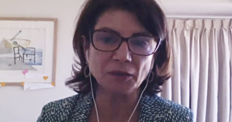 Andrea Sanhueza ante Escazú: 