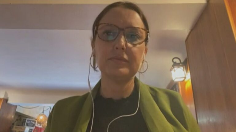 Manifestaciones en Plaza Italia: 