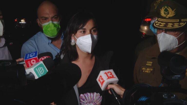 Ministra Siches en La Araucanía: 