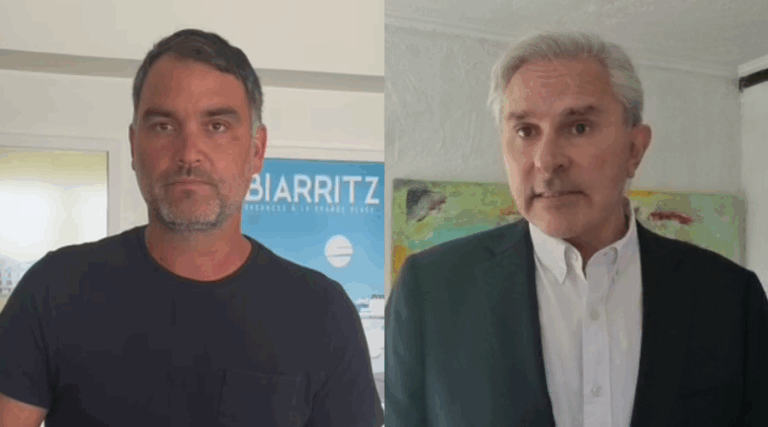 Moreira y Macaya tras acuerdo por presidencia del Senado: 