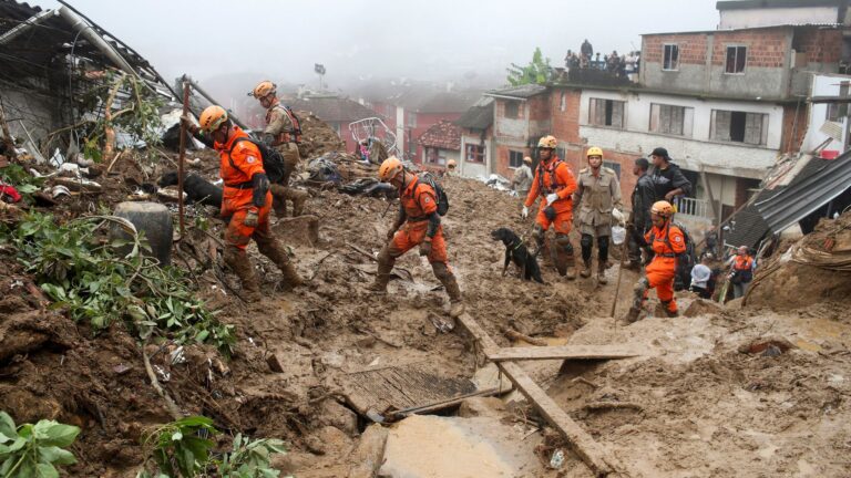 Tormentas y fuertes lluvias dejan varios muertos y desaparecidos en Brasil