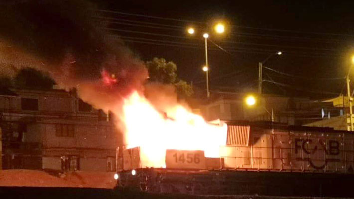 Jóvenes acusados de quemar ferrocarriles en Antofagasta fueron absueltos de forma unánime