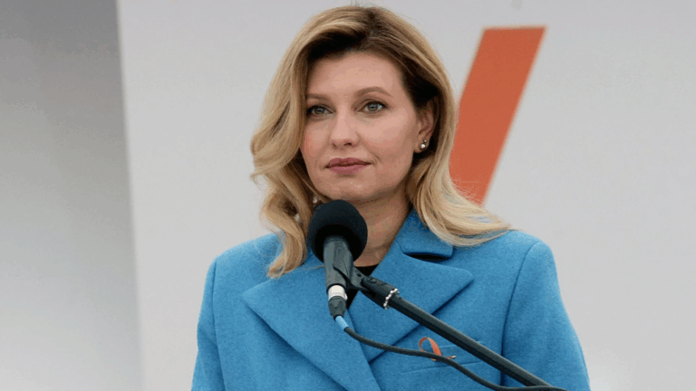 Primera dama de Ucrania a casi dos semanas de guerra: 