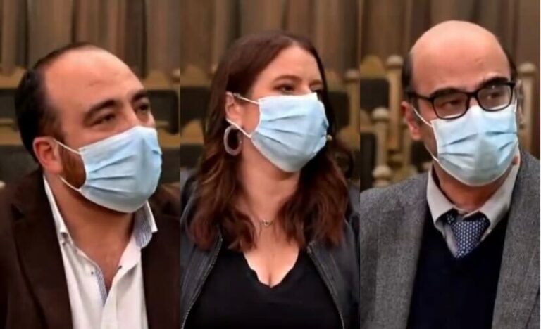 Chahin, Hube y Atria en Aquí Se Debate Convención: Los 4 momentos que dejó la tensa discusión entre convencionales