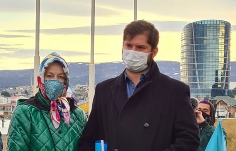 María Soledad Font, mamá del pdte. Boric: 