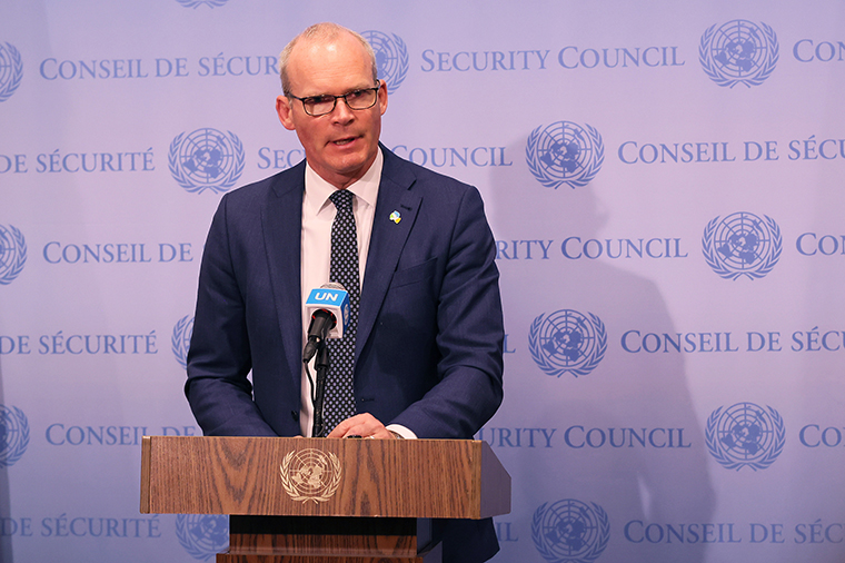 Ministro de Defensa de Irlanda pide a Rusia que acepte un alto al fuego humanitario inmediato