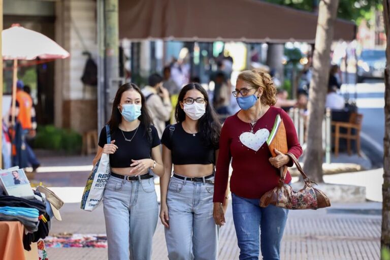 Paraguay suprimió el uso de mascarillas tras levantar la emergencia sanitaria por COVID-19