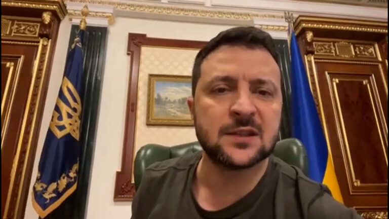 Zelensky aseguró que su Gobierno hace 
