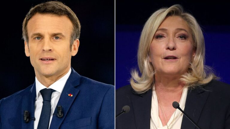 Macron vs. Le Pen: Las claves para entender la apretada carrera presidencial en Francia