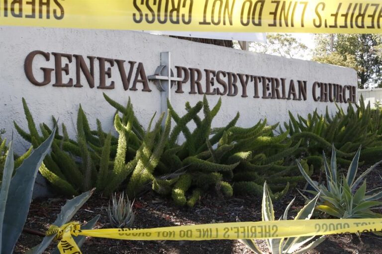 Identifican al sospechoso del tiroteo en una iglesia en California, EE.UU.