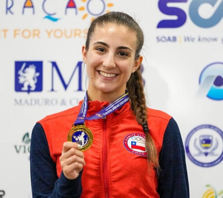 Valentina Toro se llevó el oro en el Panamericano Adulto de Karate en Curazao