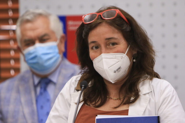 Ministra Yarza tras críticas de Enrique Paris: “La comunicación de riesgo no es asustar a la población, es educar