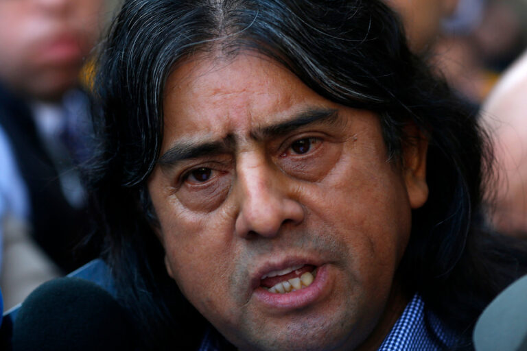 Aucán Huilcamán por Estado de Excepción en macrozona sur: 