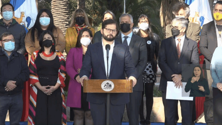 Pdte. Boric presenta proyecto de estabilización del petróleo: 