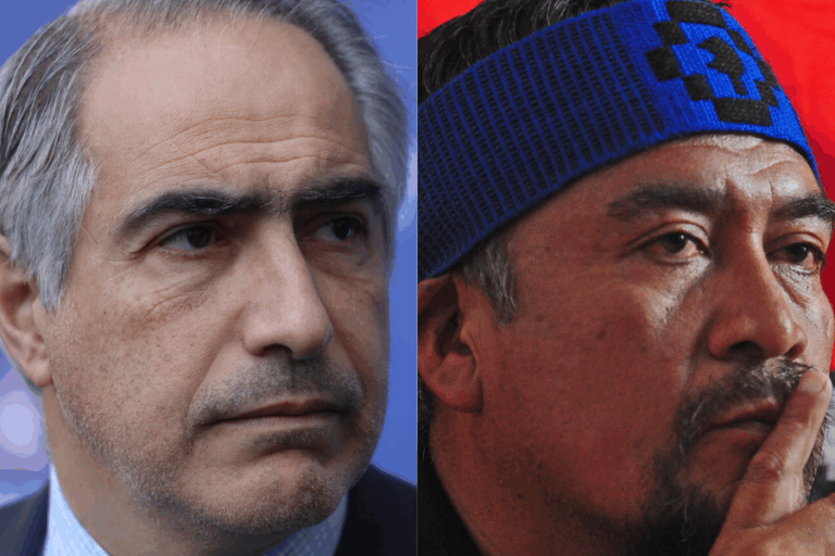 Declaran admisible la querella presentada por Francisco Chahuán contra Héctor Llaitul