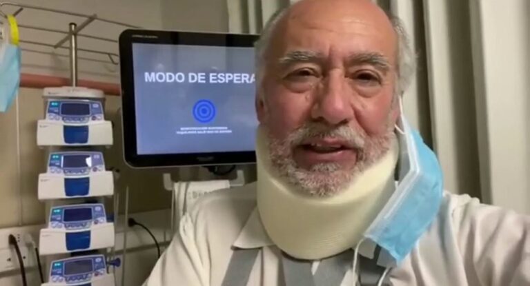 Iván Flores cuenta cómo fue el accidente que lo dejó en la UCI: “Pensé que había perdido el antebrazo”