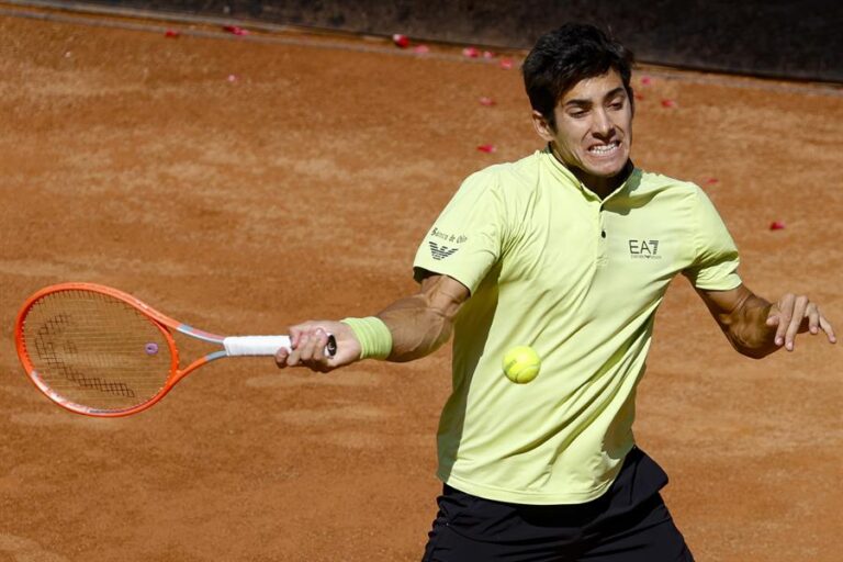 Garin volvió a ganar y quedó entre los ocho mejores del Master 1000 de Roma