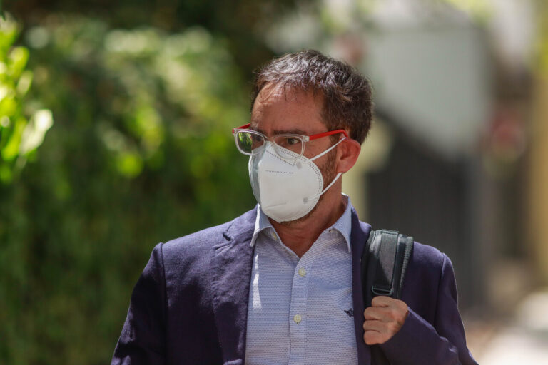 Ministro de Obras Públicas y anuncio de plan nacional ferroviario: 