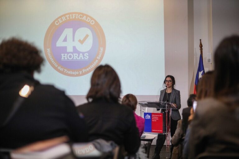 Gobierno lanza Sello 40 Horas para empresas: 