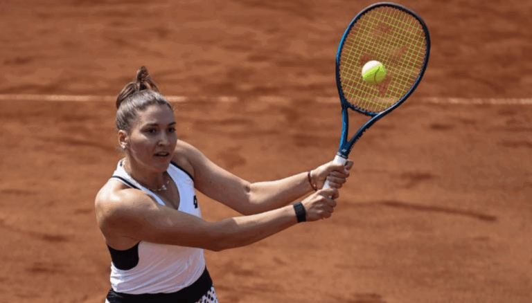 La tenista rusa Natela Dzalamidze cambió de nacionalidad para evitar la prohibición de Wimbledon