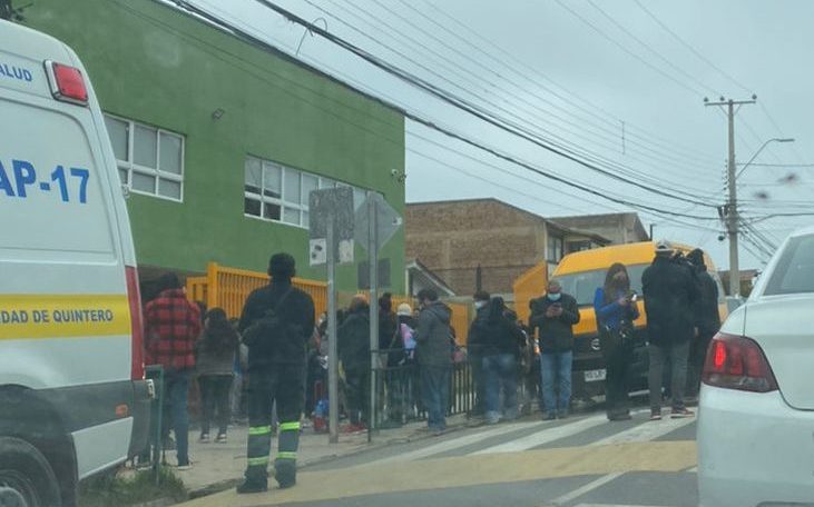 Nueva evacuación en Quintero: Estudiantes presentaron síntomas de intoxicación respiratoria