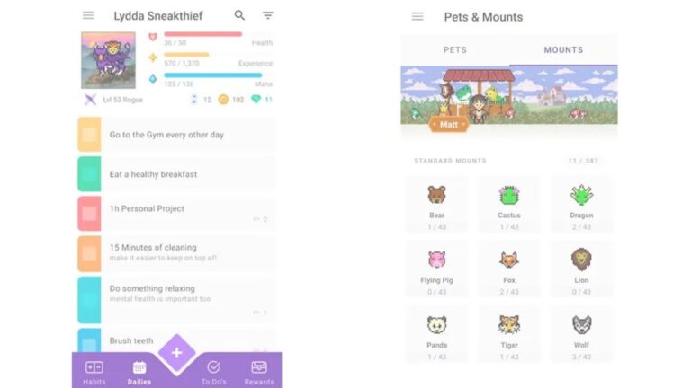 ¿Convertirías tus tareas en juegos de rol? Una aplicación podría ayudarte a vencer la procrastinación