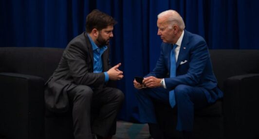 Presidente Boric se reunió con Biden y le pidió que mire a los países de América Latina como 