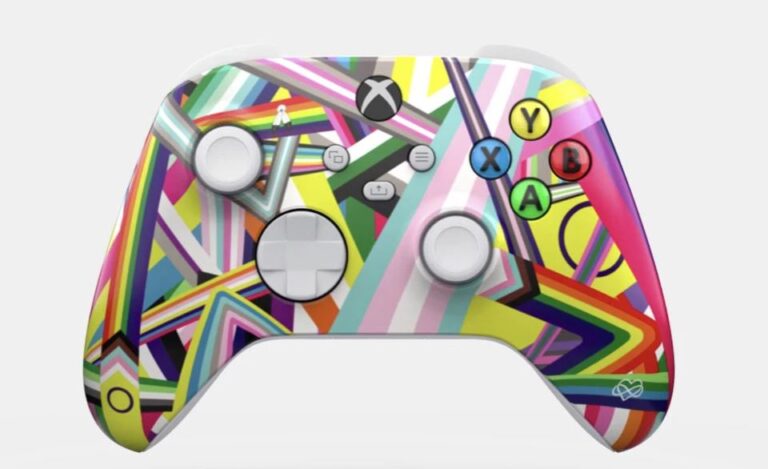 Xbox celebra el Mes del Orgullo con un nuevo mando: Reúne 34 banderas de la comunidad LGBTQIA+