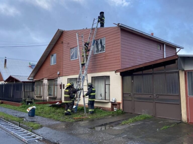 Talcahuano: Vientos provocaron daños en casas, caída de árboles y cortes de luz