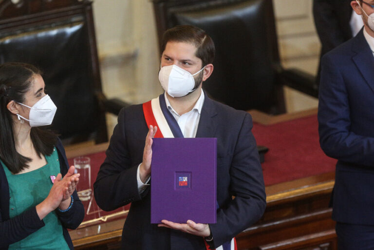 Presidente Gabriel Boric de cara al plebiscito: 